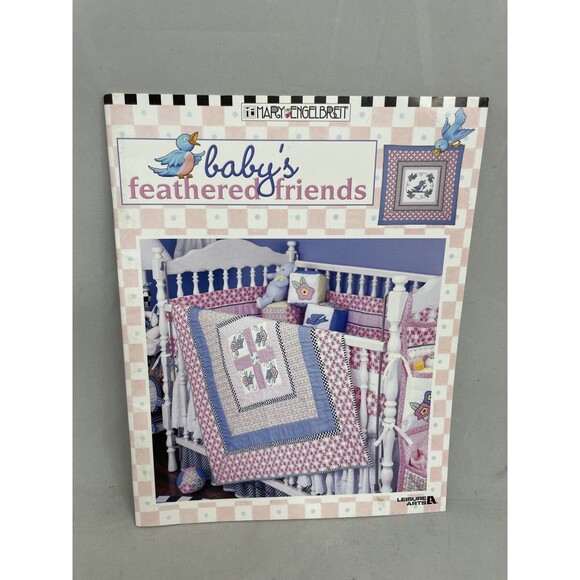 Mary Engelbreit Babys Feathered Friends Leisure Arts Craft Quilt Patterns 3421 - Picture 1 of 10
